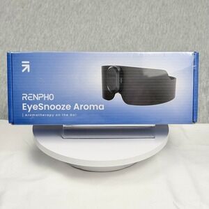 RENPHO EyeSnooze‎ Aroma Smart Sleep Mask Heated Bluetooth Aromatherapy R-GS003